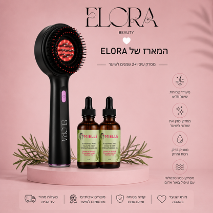 🤍ELORA PRO™ – מארז לטיפוח הקרקפת