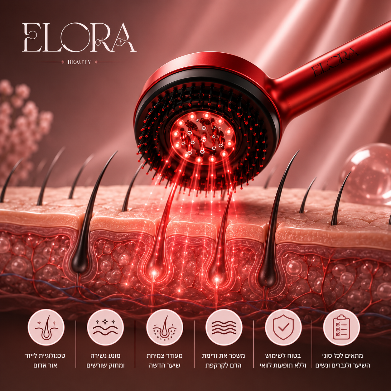 🤍ELORA PRO™ – מארז לטיפוח הקרקפת